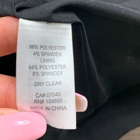 Maison Cinqcent 500 Black Belted Trench Coat Jacket Blazer - Picture 7 of 11